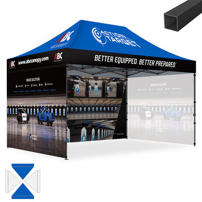 S1 Nova Base™ Custom Canopy Brand Union 10x10, 10x15, 10x20