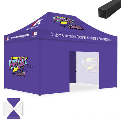 S1 Nova Base™ Custom Canopy Brand Union 10x10, 10x15, 10x20