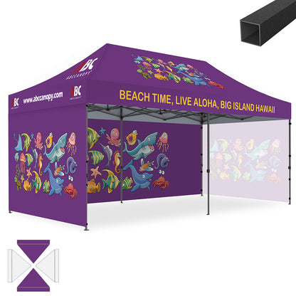 S1 Nova Base™ Custom Canopy Brand Union 10x10, 10x15, 10x20