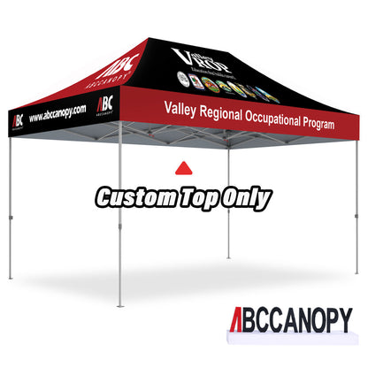 Custom Top Cover 8x8, 10x10, 10x15, 10x20