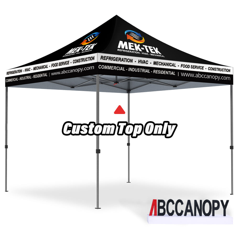 Custom Top Cover 8x8, 10x10, 10x15, 10x20