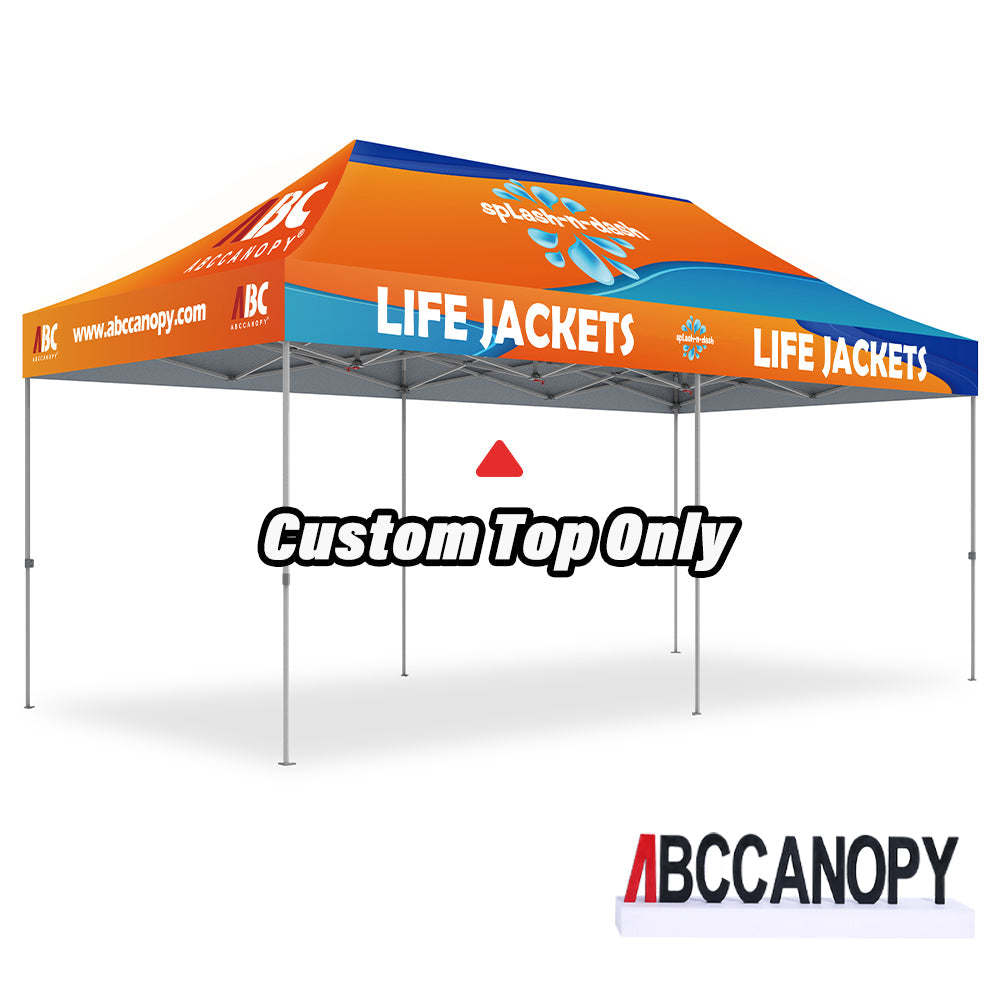 Custom Top Cover 8x8, 10x10, 10x15, 10x20