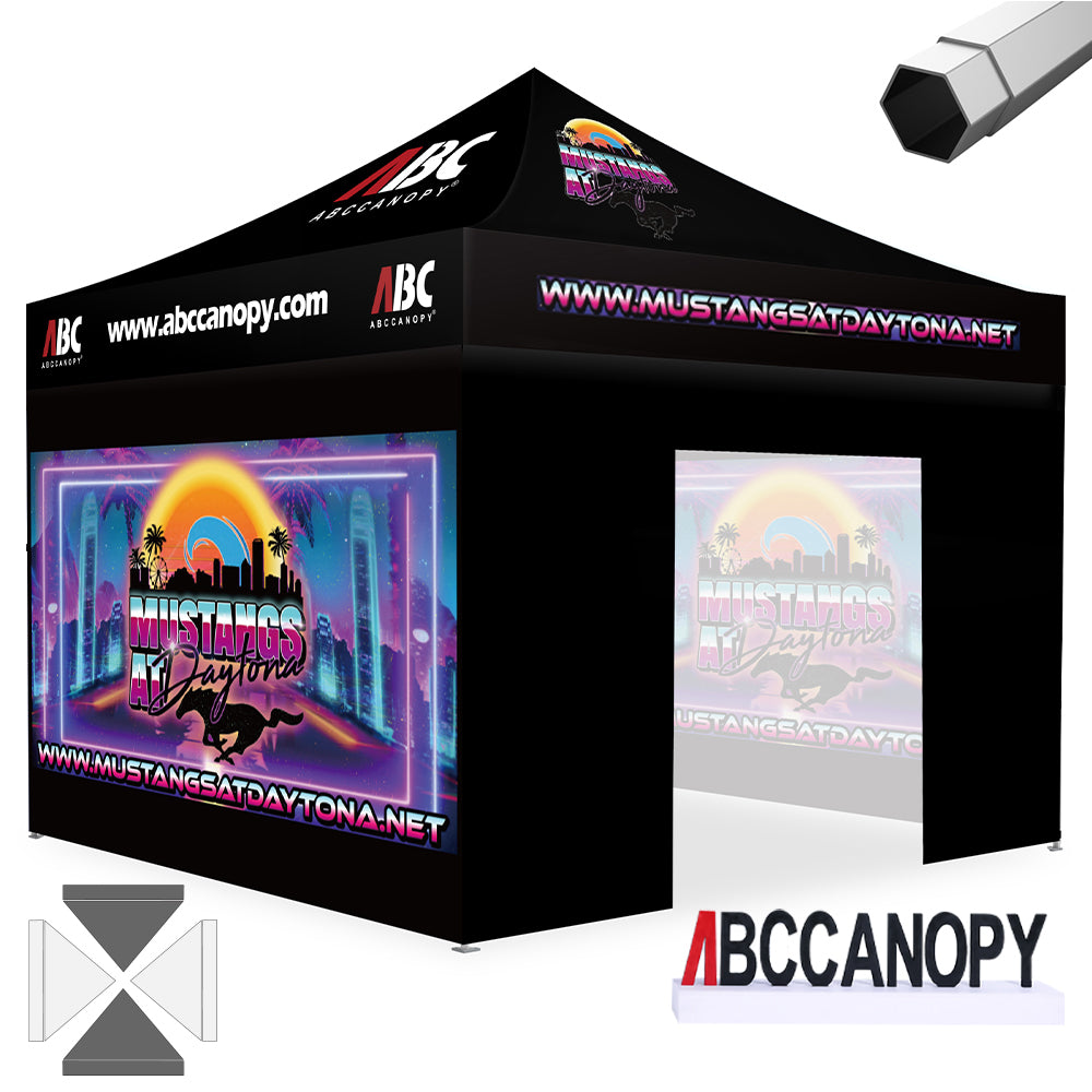 S1 Nova Base™ Custom Canopy Brand Union 10x10, 10x15, 10x20