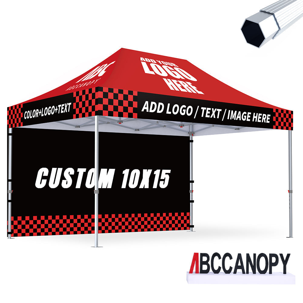 S3 BenchMark Brio Fort Custom Aluminum Canopy 10x15