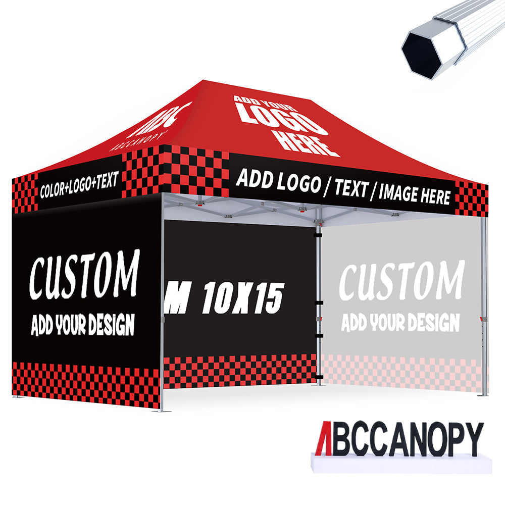 S3 BenchMark Brio Fort Custom Aluminum Canopy 10x15
