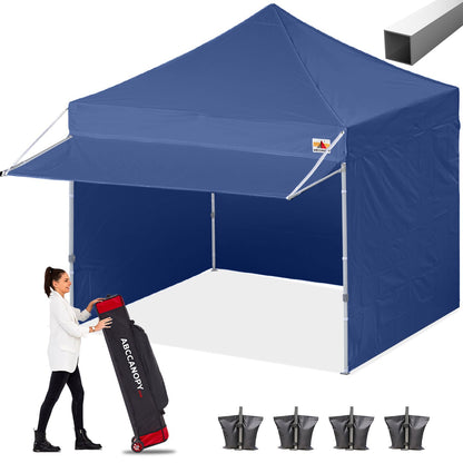 S1 Nova Base™-Lite Canopy with Awning & Sidewalls 10x10, 10x20