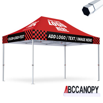 S3 BenchMark Brio Fort Custom Aluminum Canopy 10x15