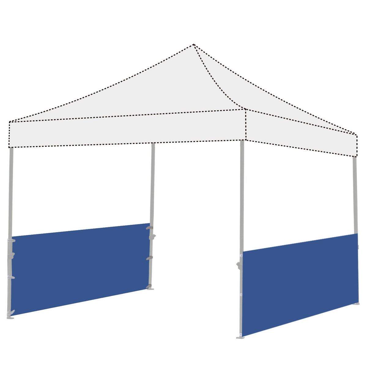 Two Half Walls for Canopy
