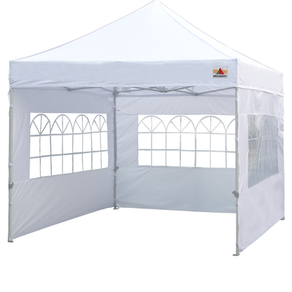 S1 Nova Base™-Lite Canopy with Church Window Sidewalls 8x8, 10x10, 10x15, 10x20