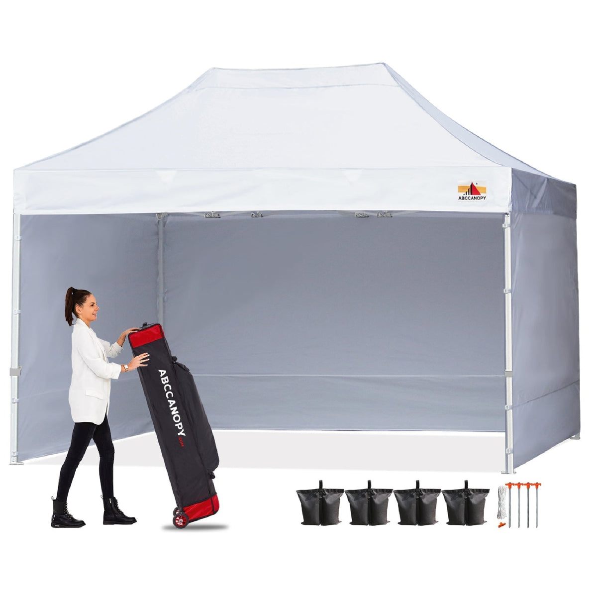 S1 Nova Base™-Lite Canopy with Sidewall 8x8, 8x12, 8x16