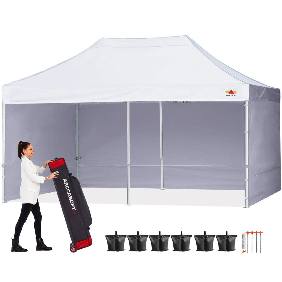 S1 Nova Base™-Lite Canopy with Sidewall 8x8, 8x12, 8x16