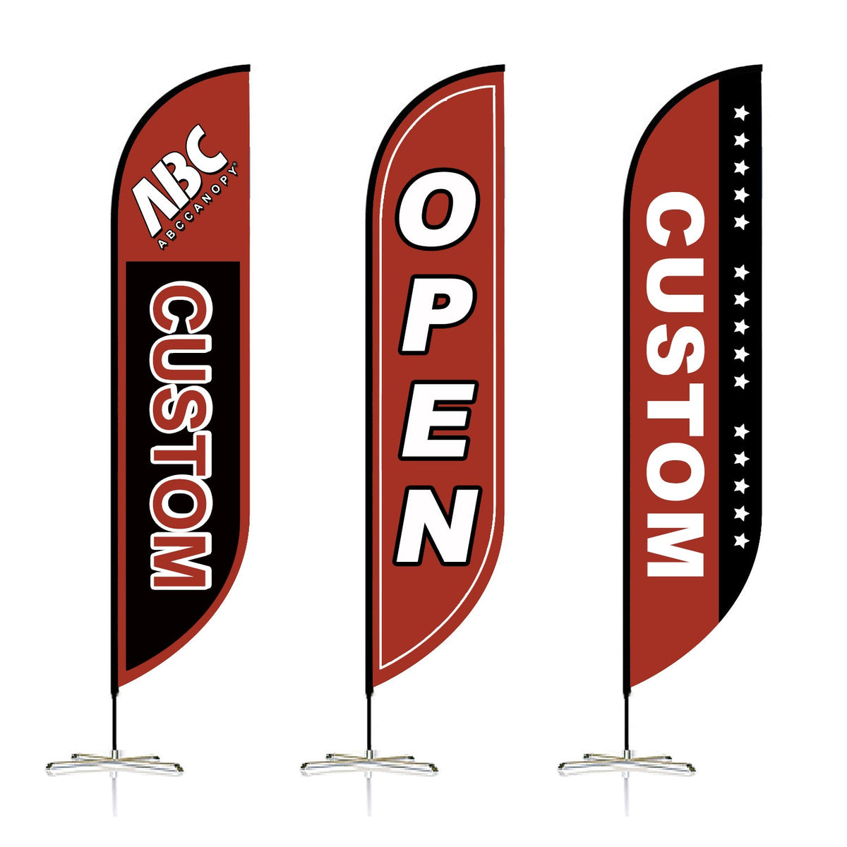 Custom Feather Flag 8FT, 10FT, 12FT