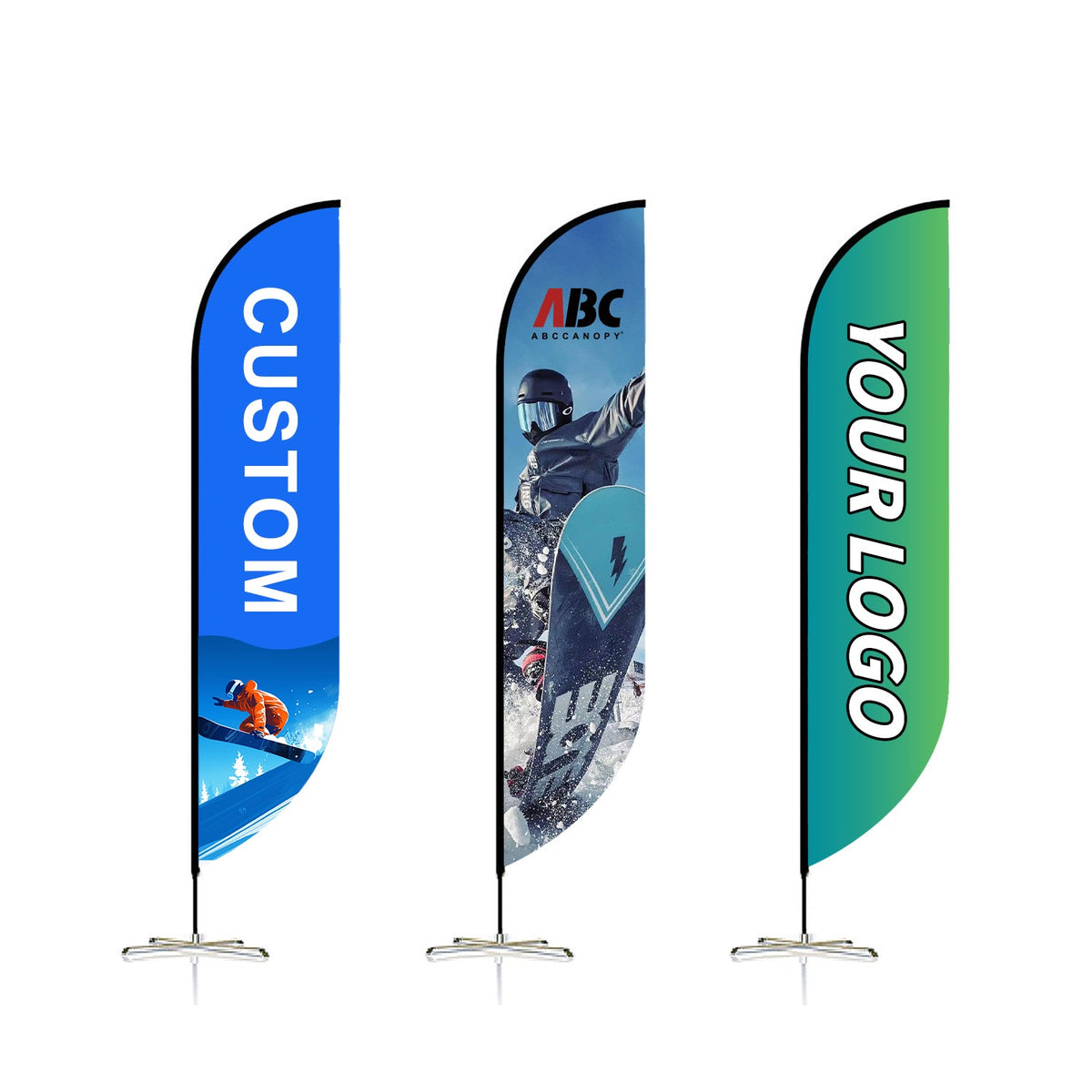 Custom Flag with Pole 8FT, 10FT, 12FT